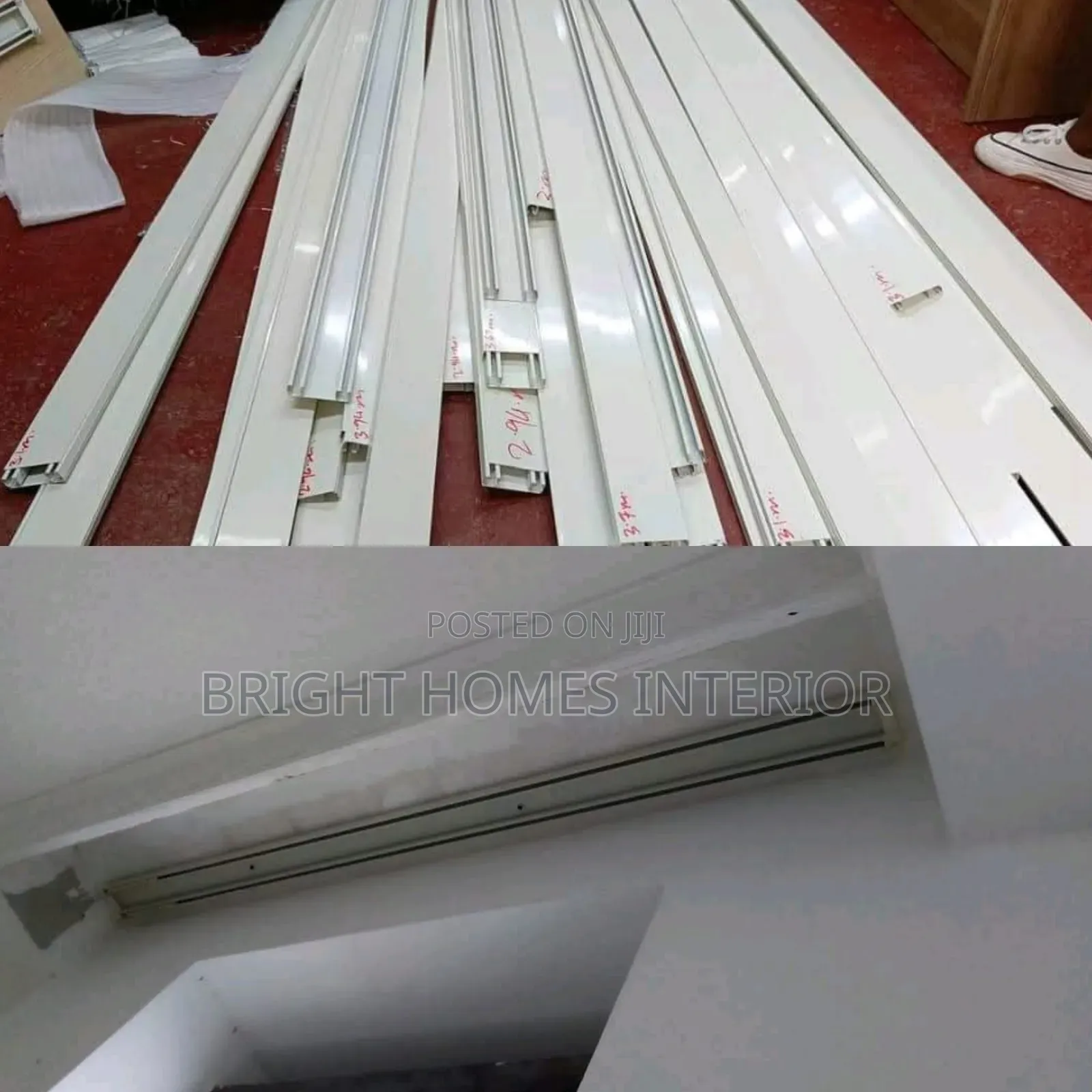 Straight Double Aluminum Rails