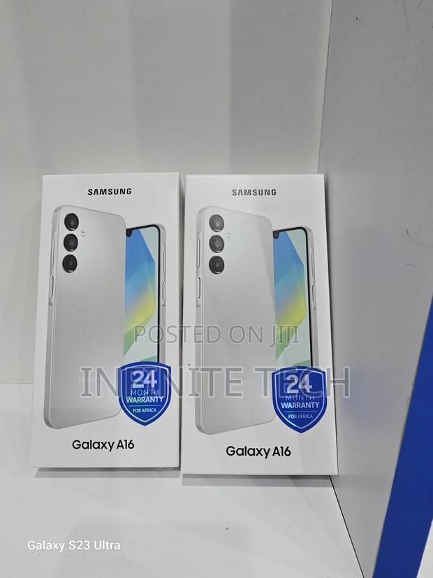 New Samsung Galaxy A16 128 GB Black - thumbnail 2