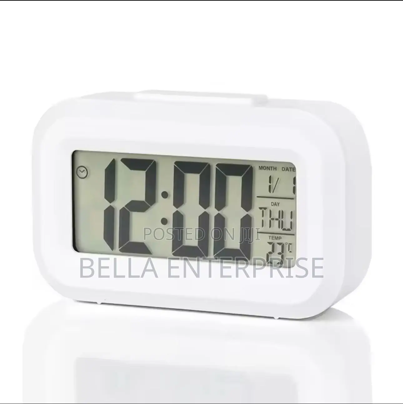Led Digital Alarm Clock, With Temperature, Date Time Display