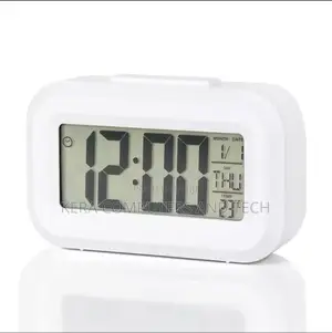 Led Digital Alarm Clock, With Temperature, Date Time Display