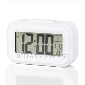 Led Digital Alarm Clock, With Temperature, Date Time Display