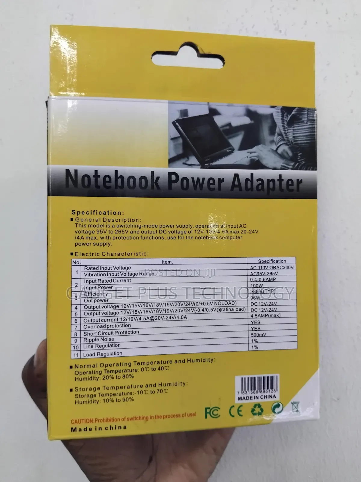 Notebook Power Adapter