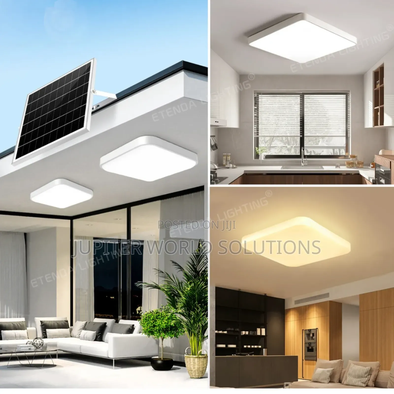 100w Solar Ceiling Lights