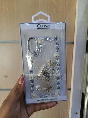 Guppy iPhone X Diamond Clear Case 3d Luxury Sparkle Rhinestones