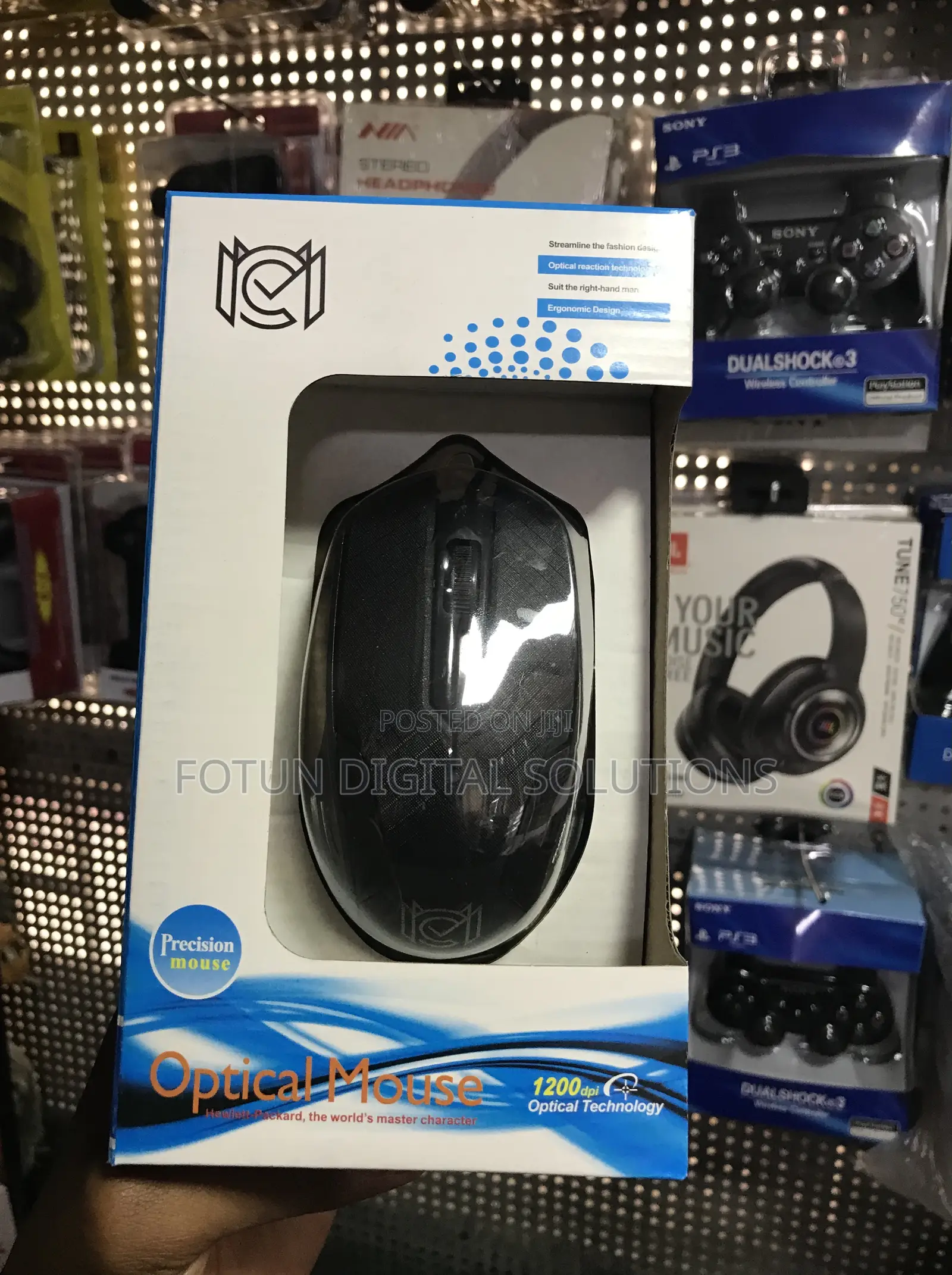 Hp Precision Wireless Mouse - Adjustable 1600 Dpi 2.4g Connectivity