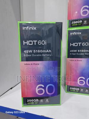 New Infinix Hot 60i 256 GB Black