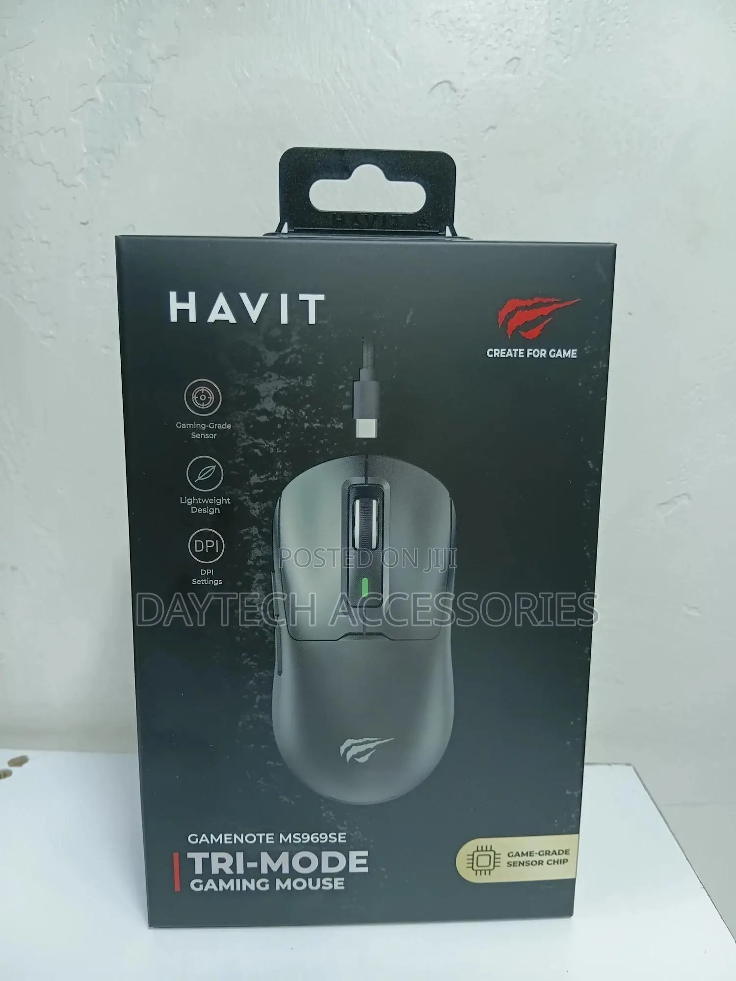 Havit Gamenote Ms969se Tri-Mode Wired+Wireless Gaming Mouse