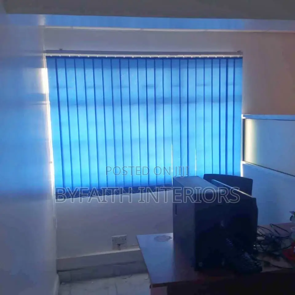 Light Control With Vertical Blinds