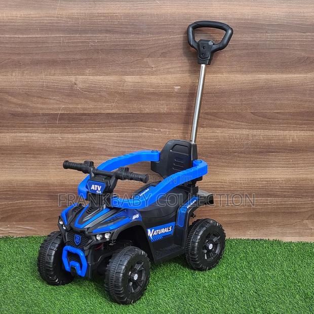 Kids Push Handle Control Ride-on Car.