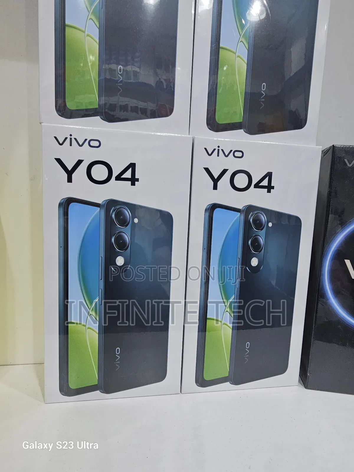 New Vivo Y04 128 GB Black
