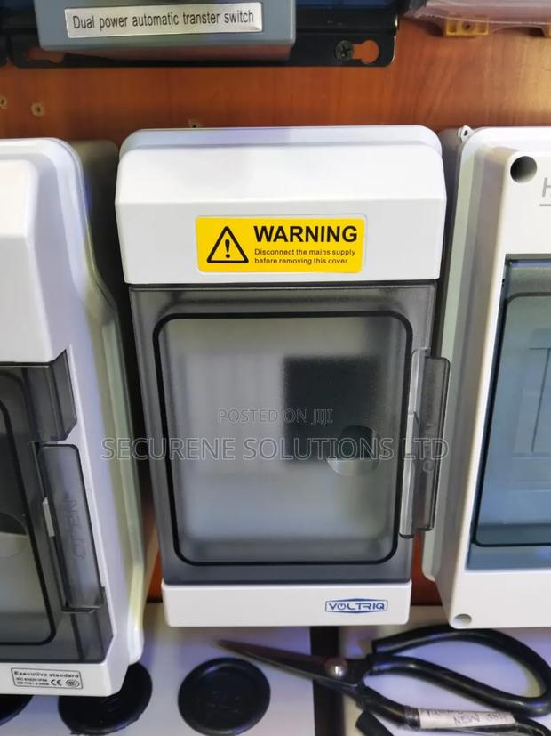 Voltriq 4way,9way,12way Ip65 Waterproof Outdoor Distribution Board. - main view