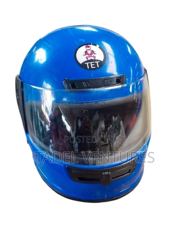 Motorcycle Helmet Blue - main view