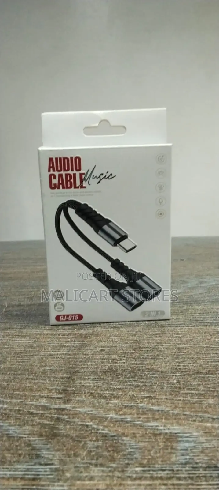 Type C To Jack 2 In 1 Audio Adapter