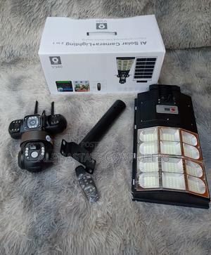 Solar Powered 4g Camera With Led Street Light Wireless Outdoor Camera - thumbnail 2
