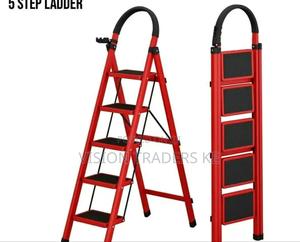 Dr Ladde Step Ladder Foldable 5 Steps Ladder - thumbnail 2