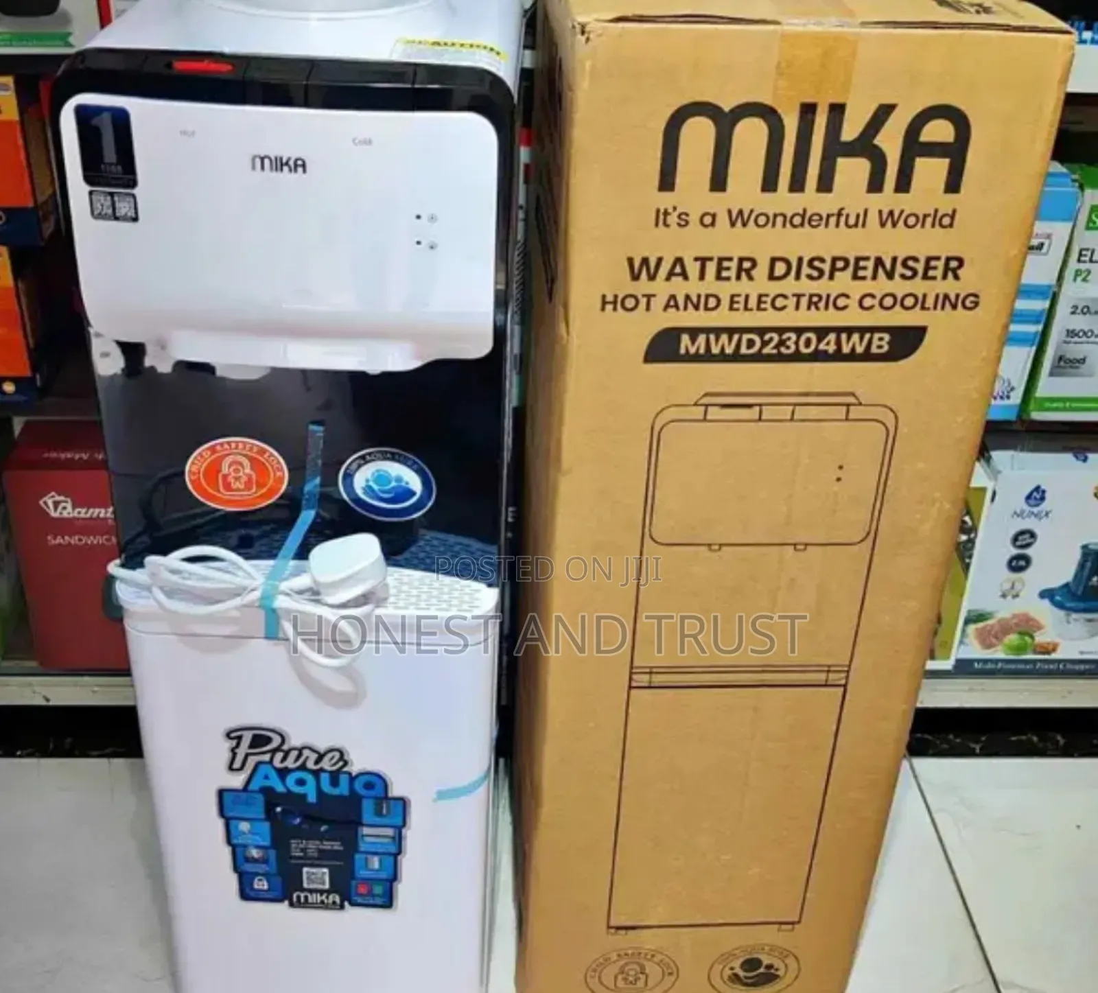 Mika Hot Cold Water Dispenser 2304wb