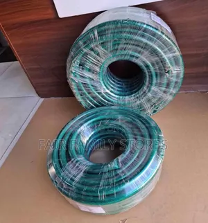 Green Braided Garden Hose