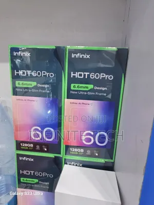 New Infinix Hot 60 Pro+ 128 GB Black