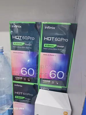 New Infinix Hot 60 Pro+ 128 GB Black