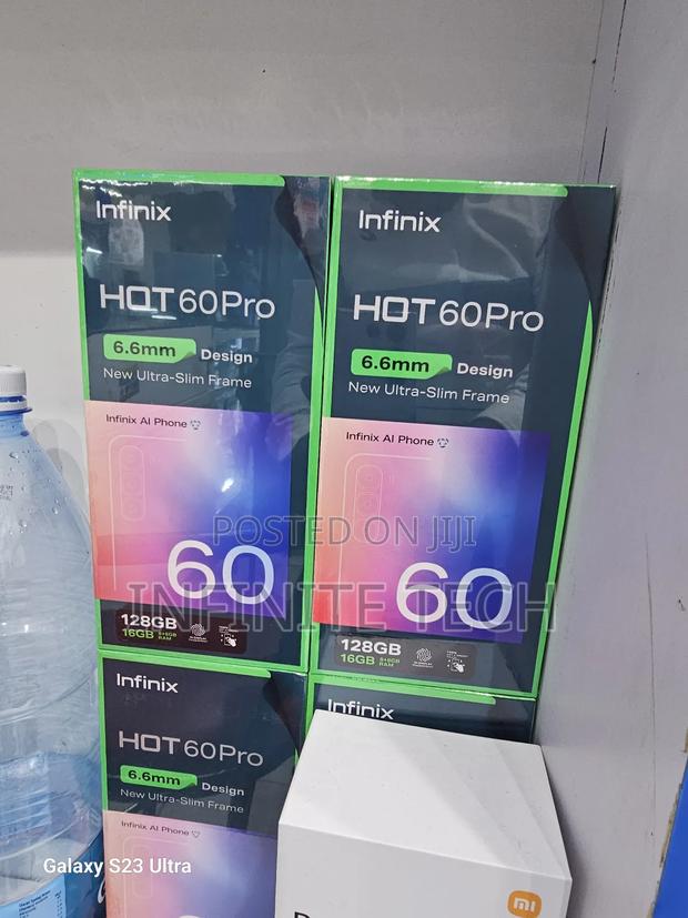 New Infinix Hot 60 Pro+ 128 GB Black