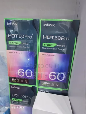 New Infinix Hot 60 Pro+ 128 GB Black