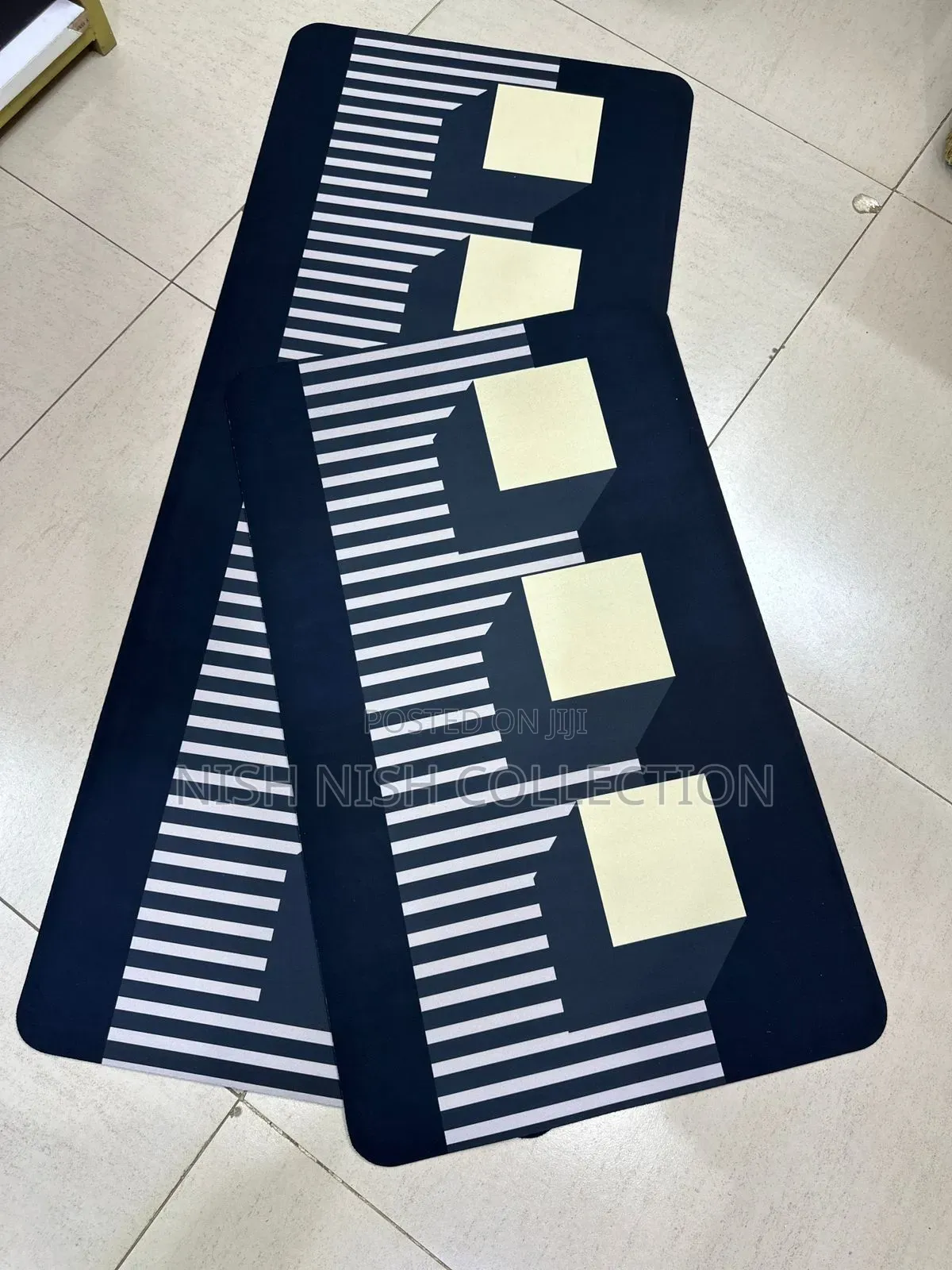 2 Pc Set Rubber ( Diatom) Kitchen Mats