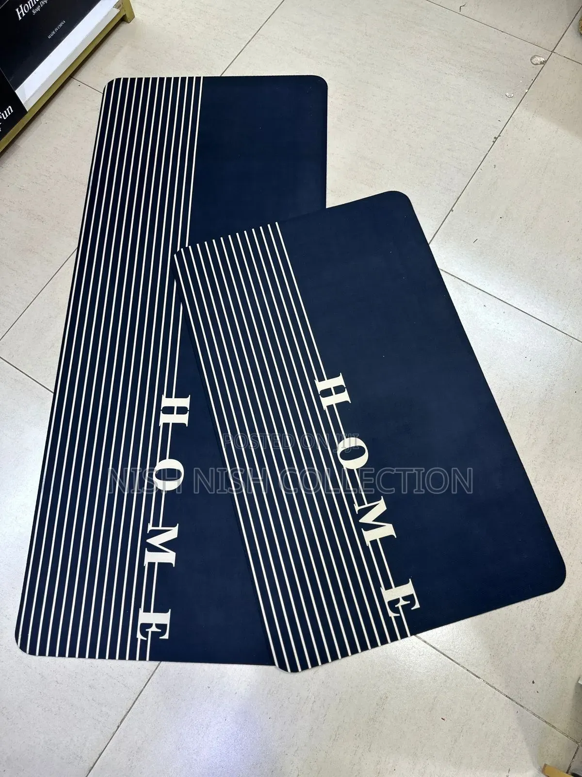 2 Pc Set Rubber ( Diatom) Kitchen Mats