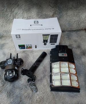 Wireless Solar 4g CCTV Camera With 180w Floodlight PTZ Surveillance - thumbnail 2