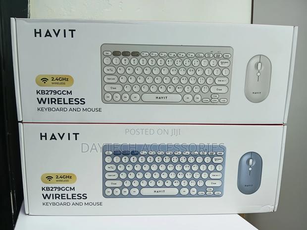 This Is a Havit Kb279gcm Wireless Keyboard and Mouse Combo.
