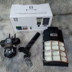 Solar Powered Outdoor 4g CCTV Camera With Led 180w Light Motion - thumbnail 2