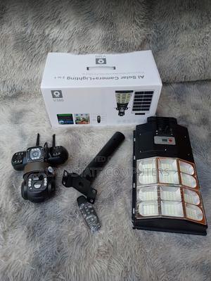 4g Solar CCTV Camera With Integrated Led Floodlight 180w PTZ Control - thumbnail 2