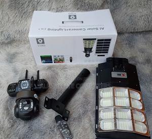 Solar Powered 4g Led 180wfloodlight Camera Outdoor Surveillance System - thumbnail 2