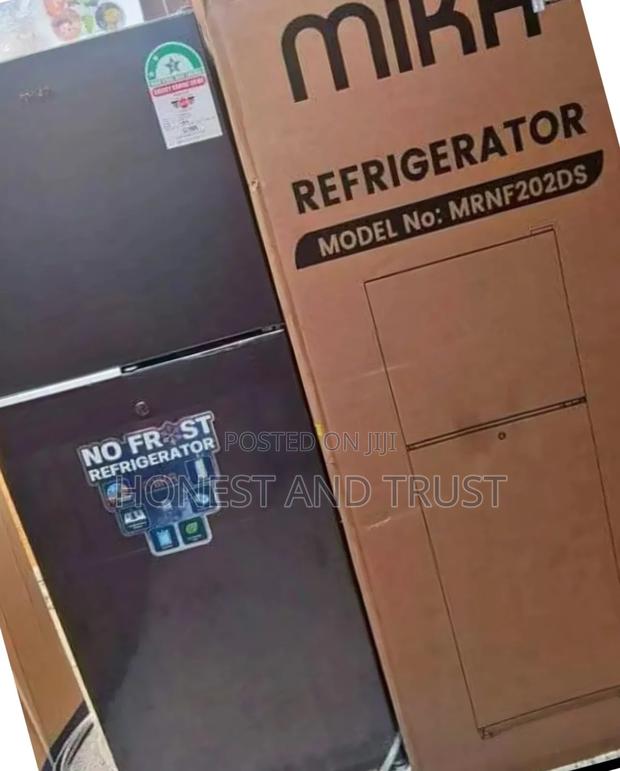 Non Frost Double Door 202 Litres Mrnf202ds Mika Fridge