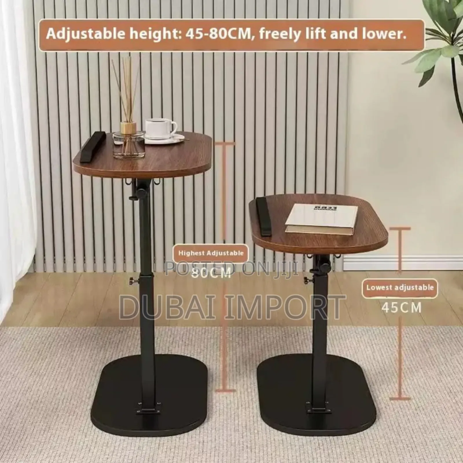 Adjustable/Movable Solid Wooden Laptop/Coffee Table