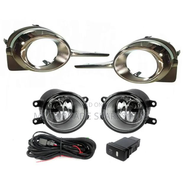 Toyota Vanguard Fog Lights With Covers Set