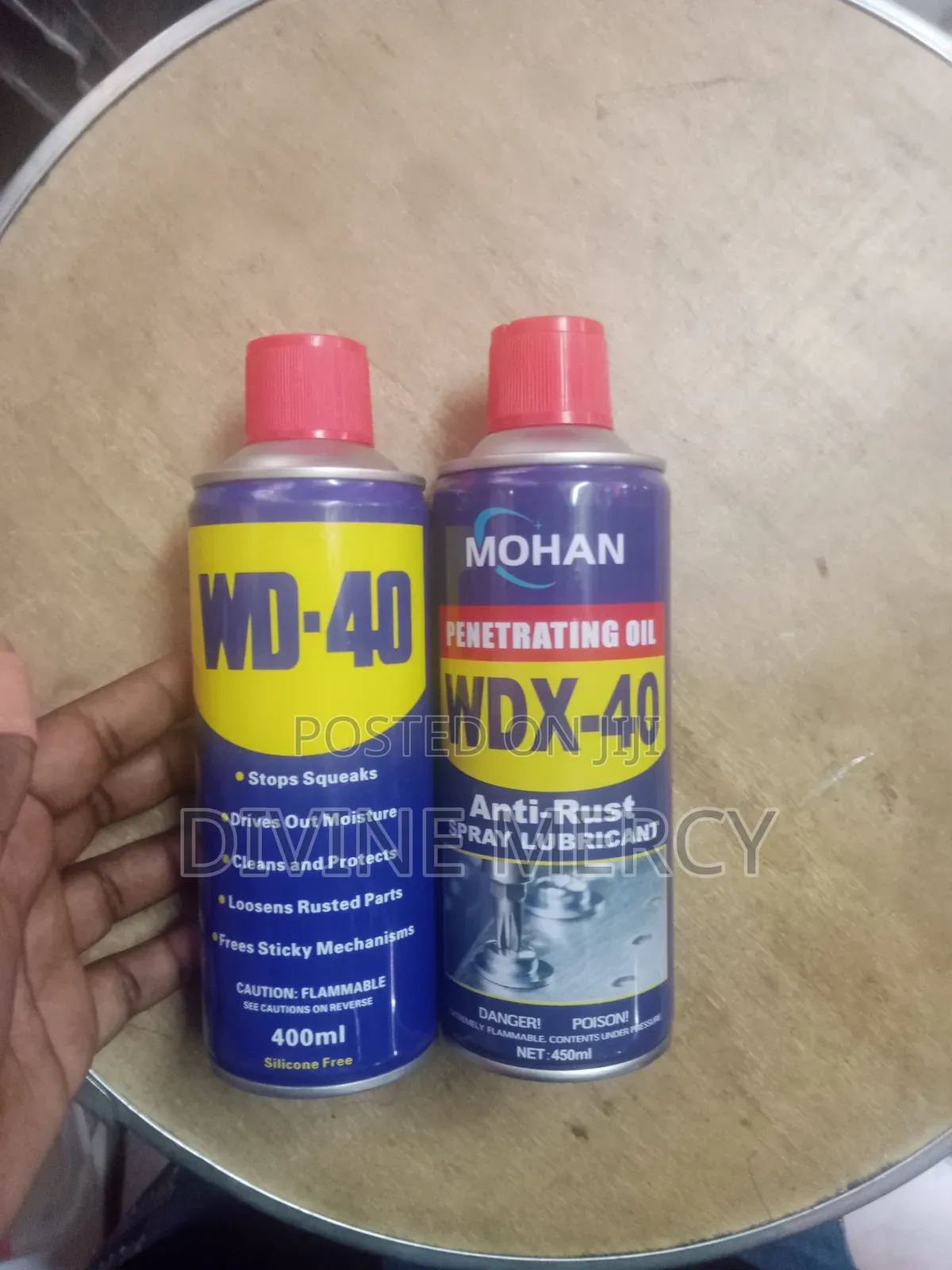 Anti-Rust Spray Lubricant Wd 40