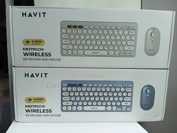 Havit Wireless Keyboard and Mouse Kb279gcm - thumbnail 2