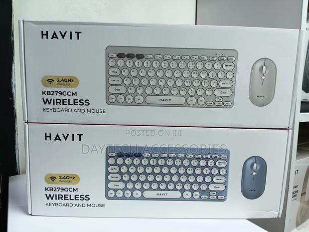 Havit Wireless Keyboard and Mouse Kb279gcm - thumbnail 3