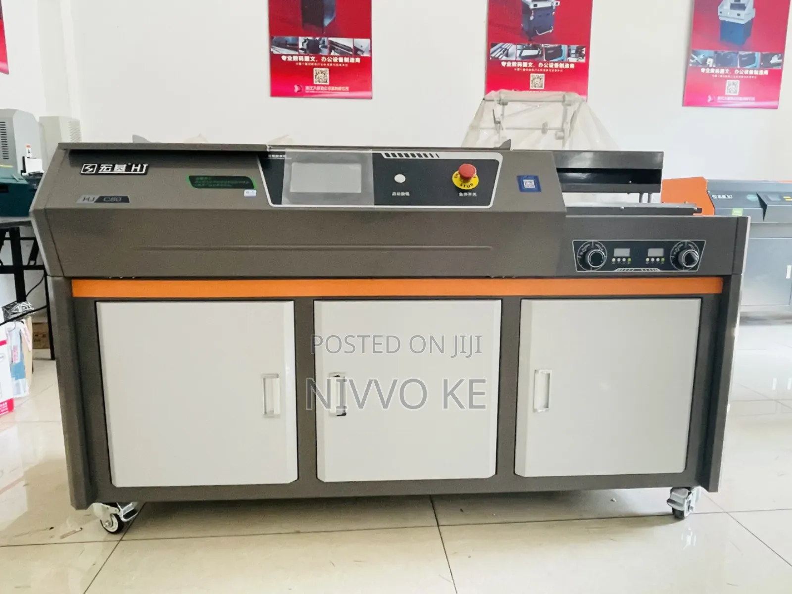 A3 Size Perfect Binding Machine for Professional Document Finishing