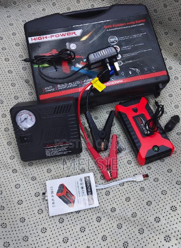 Car Jump Starter Multi-Function Compact, Rugged Design for Roadside - main view