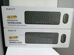 Havit Kb254gcm Pc Combo, Wireless Keyboard + Wireless Mouse
