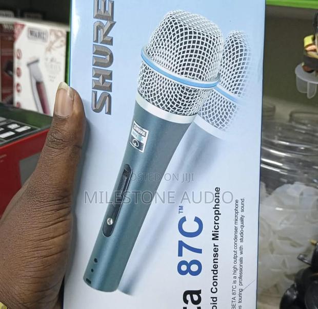 Shure Beta 87c Cardioid Condenser Microphone in Kenya - main view