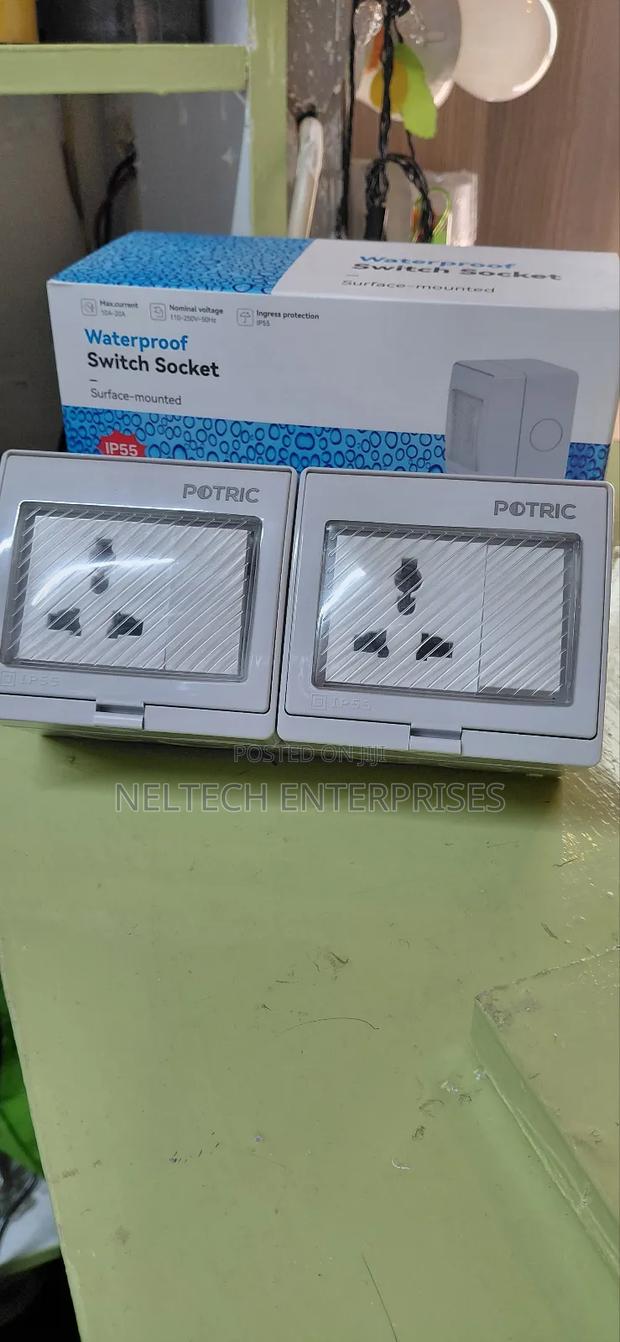 Unique Waterproof Twin Socket - main view