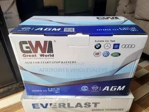 Gw Din 80 Agm Car Battery