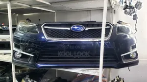 Subaru Impreza Gp7 Nosecut With Aftermarket Headlights and Led Strip