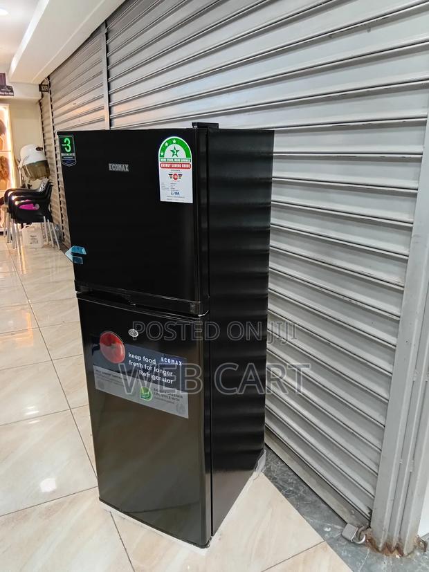 Ecomax 138 Litres Dark Silver Double Door Refrigerator