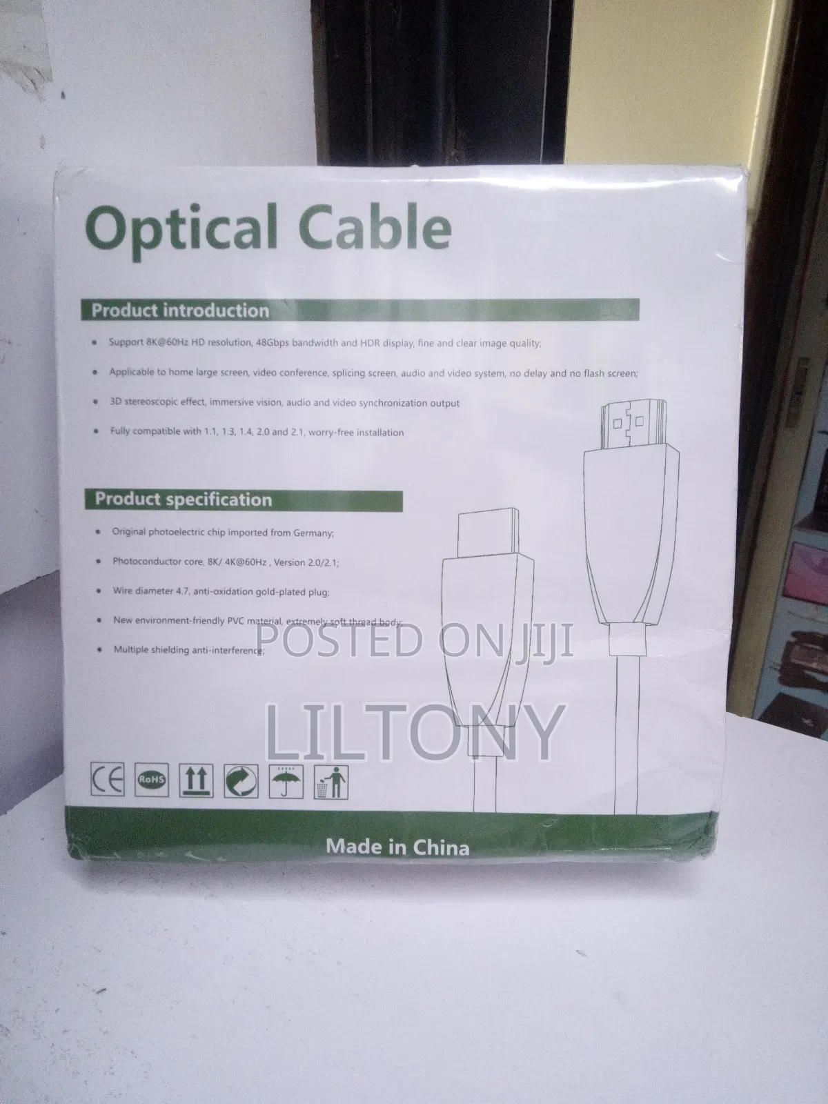 New 30meters Fibre Optic Hdmi Cable
