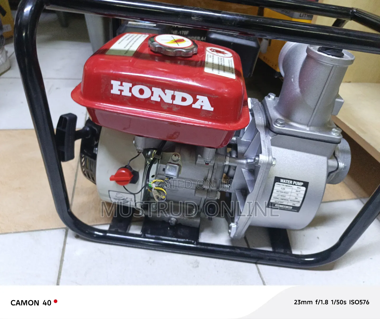 Heavy Duty 3" Gasoline Water Pump