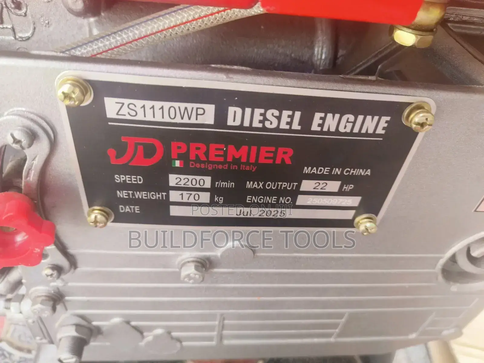 Jd Premier Diesel Powered Engine 22hp