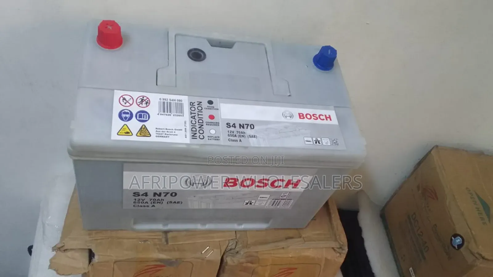 S4 Bosch N70 Car Battery Maintenance Free